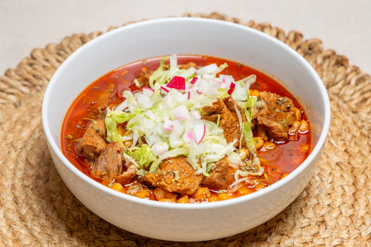 Pozole de puercPorkPozoleOnTheWeekend4o