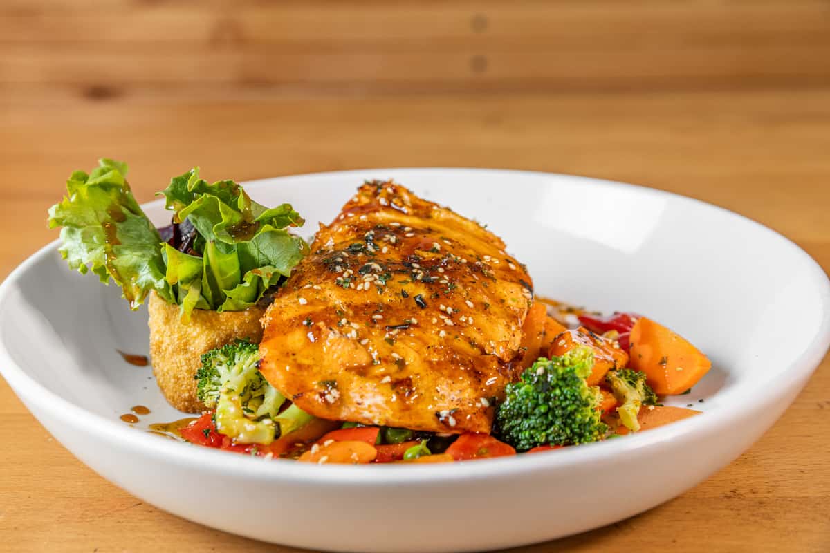 Grilled Achiote Salmon Filet