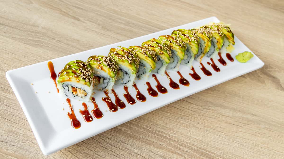 caterpillar sushi roll