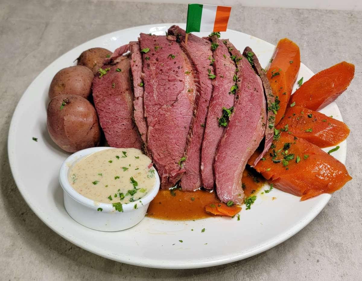 Corned Beef and Cabbage McGuire's Irish Pub