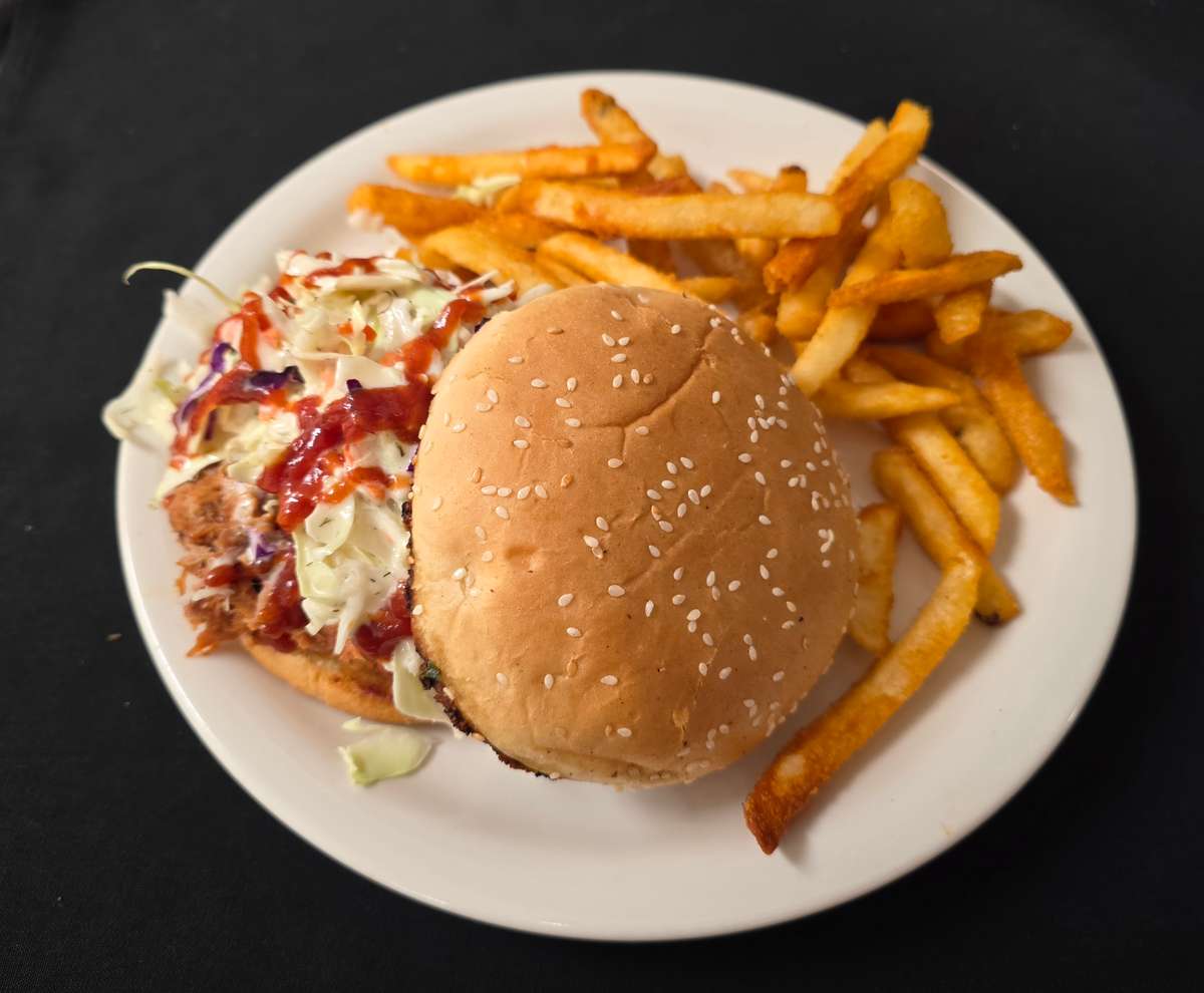 Sample photo of our Pulled Pork Sandwich Special