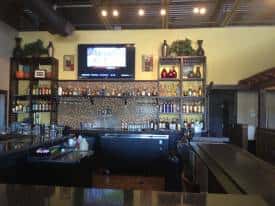bar area
