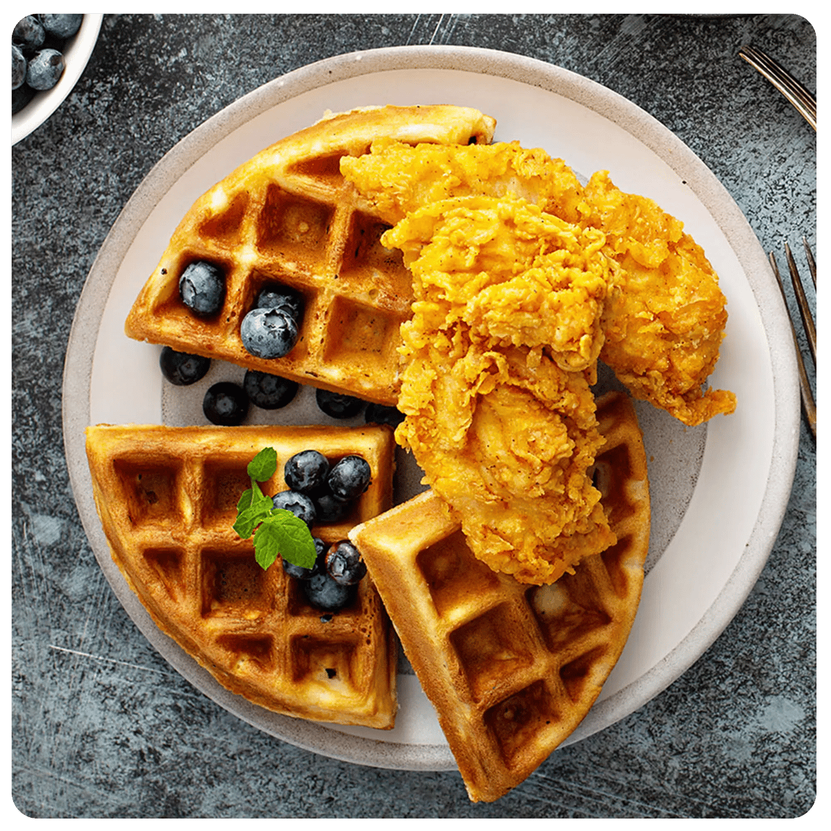 Chicken and Waffles