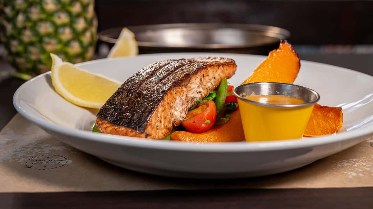 salmon dish