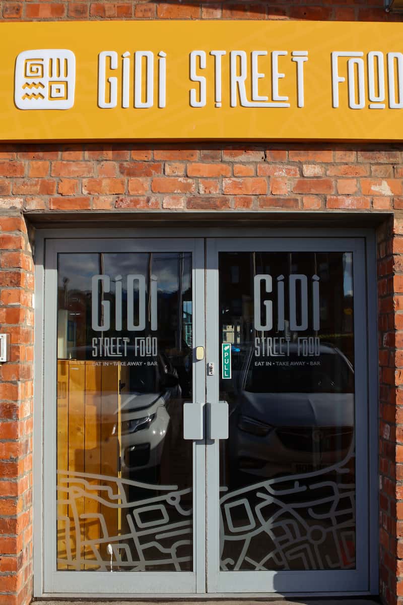 Entrance of Gidi Street Food