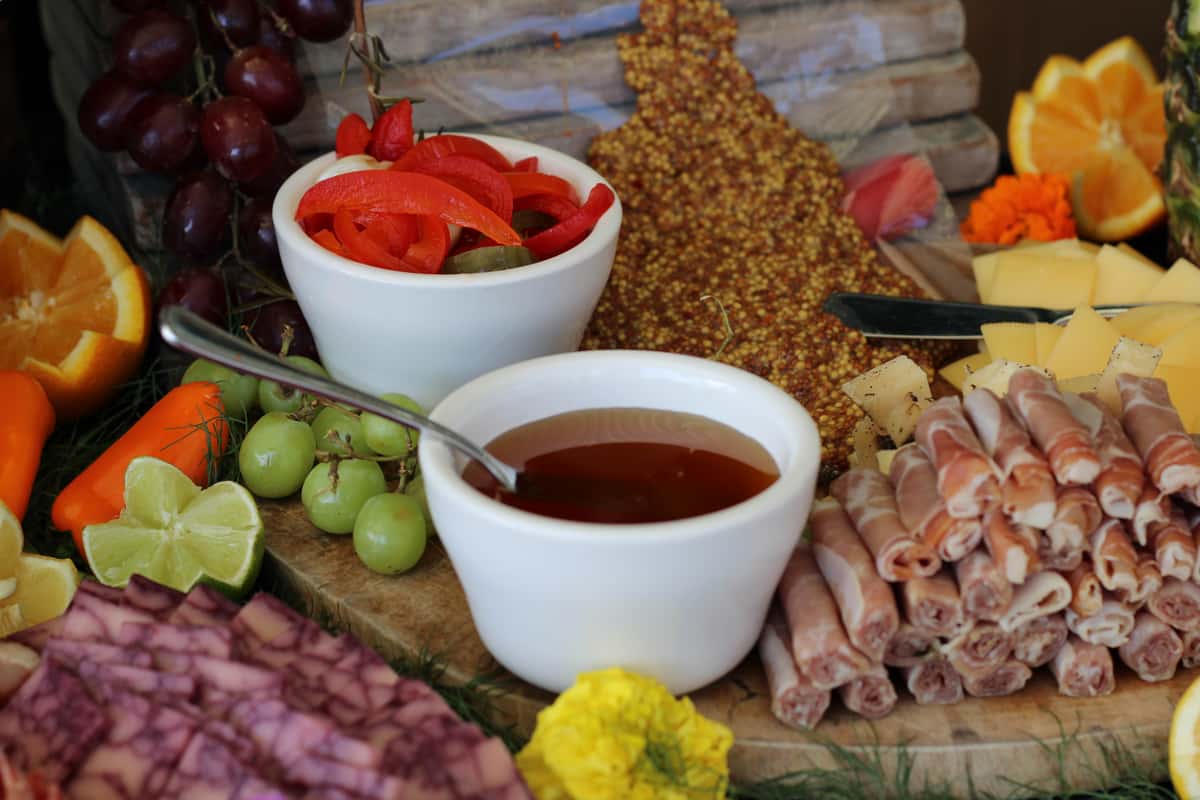 Charcuterie board for event