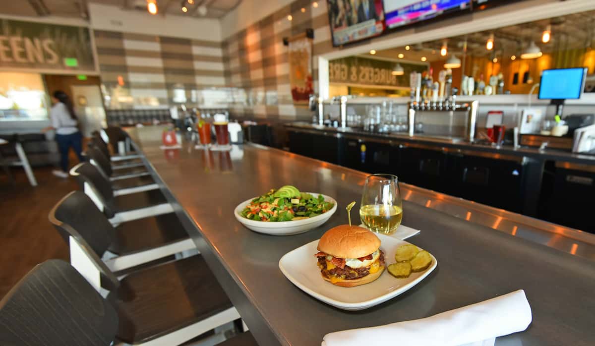 Truland Burgers and Greens Tucson Restaurant Location Bar