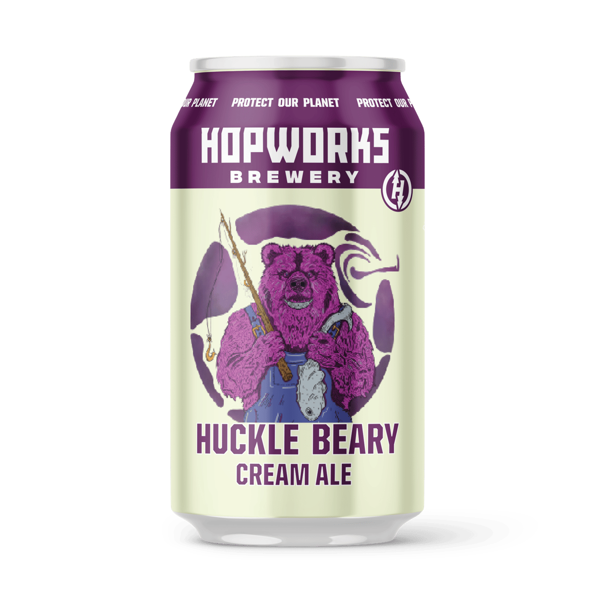 Huckle Beary Cream Ale 12oz. Can