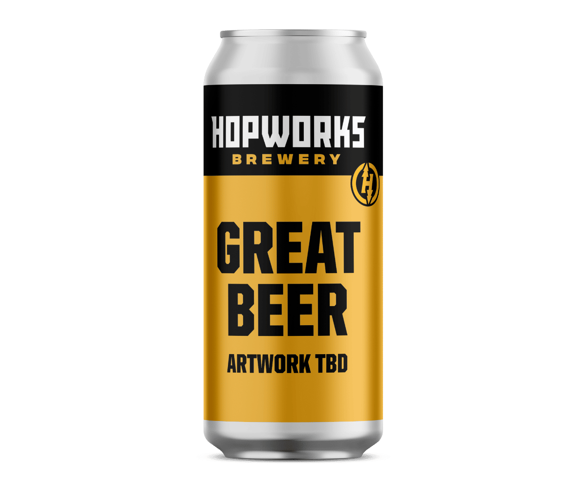 Generic Hopworks Can - Artwork is TBD