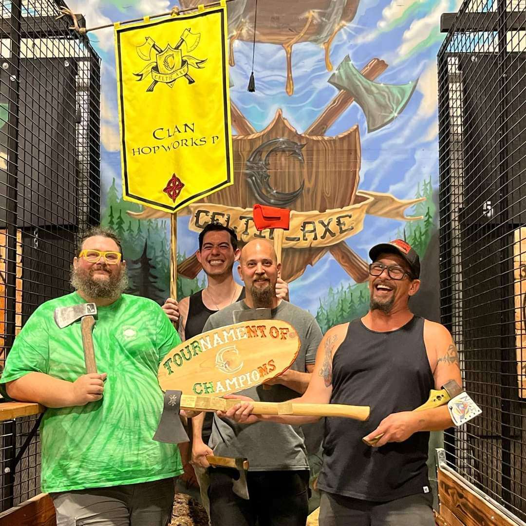 Portland Axe Throwing Competition Champions