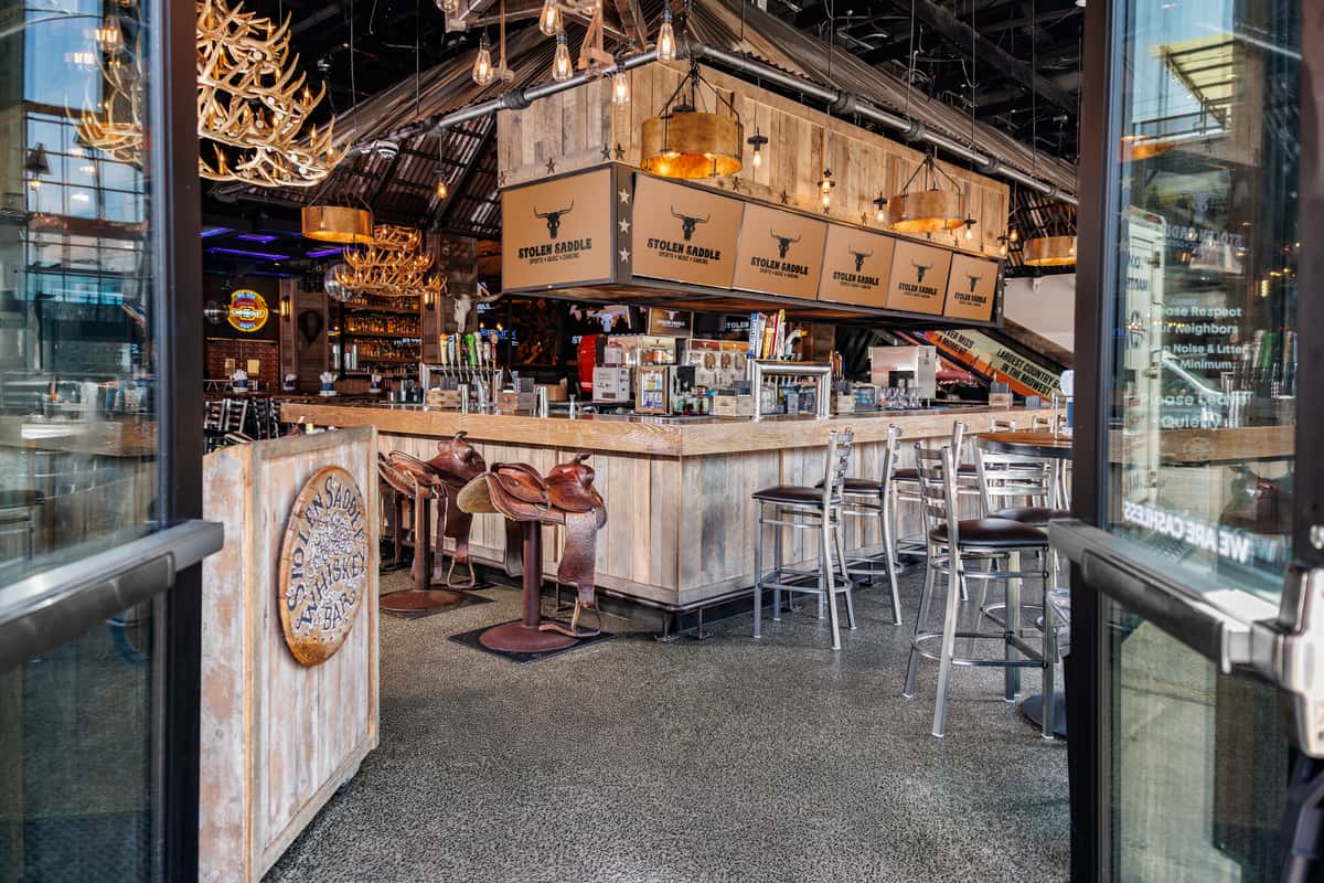 Stolen Saddle - Main Bar, Front Entrance