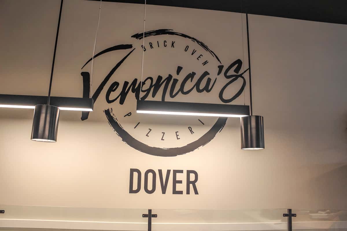 Interior branded sign