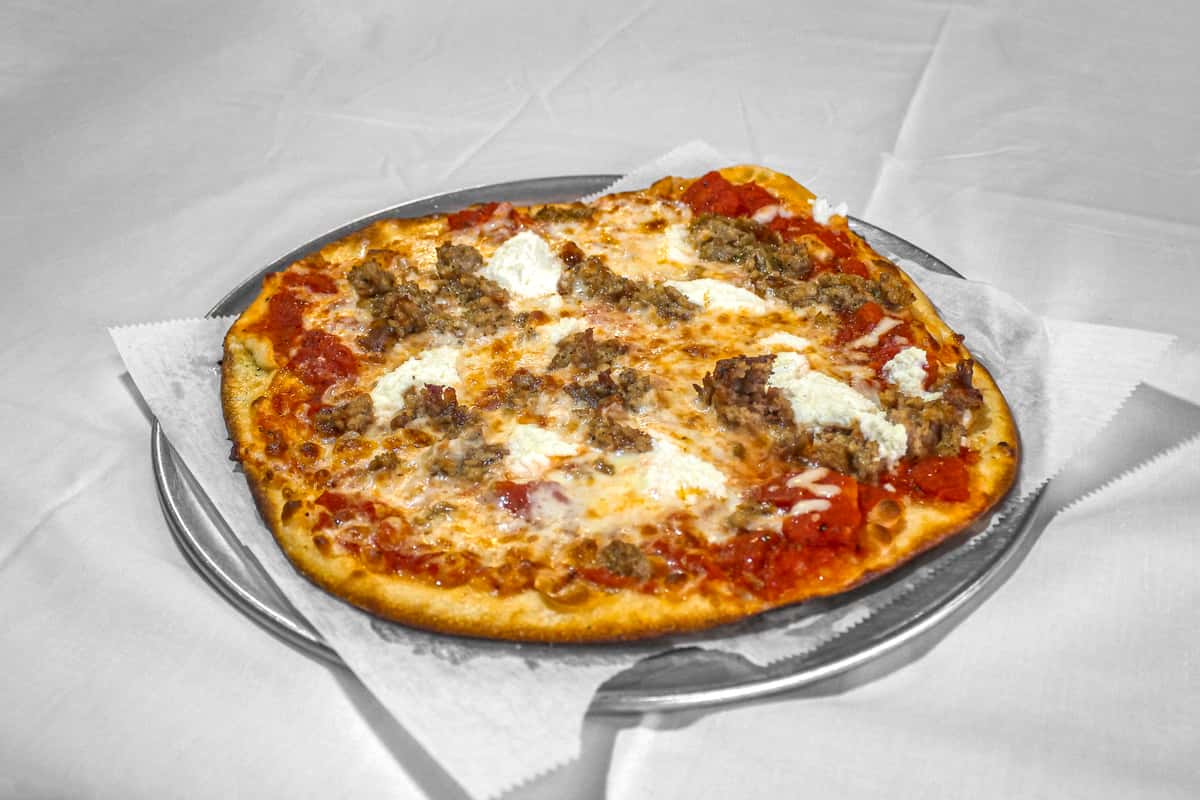 The Grey pizza