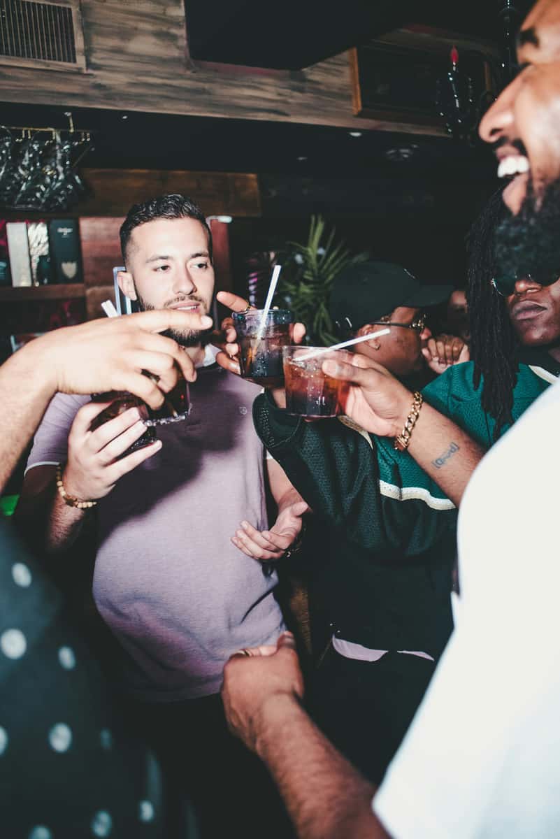 people drinking