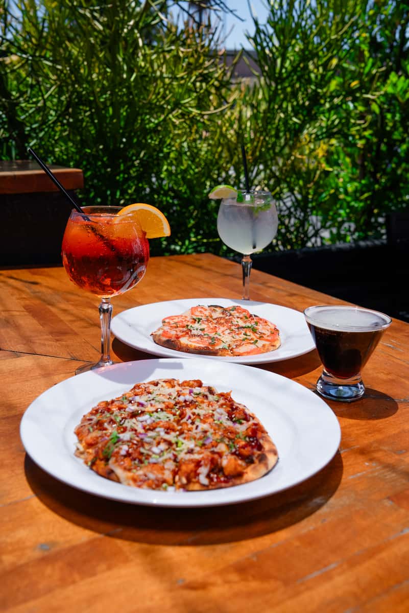 Flatbreads - BBQ Chicken and Margherita