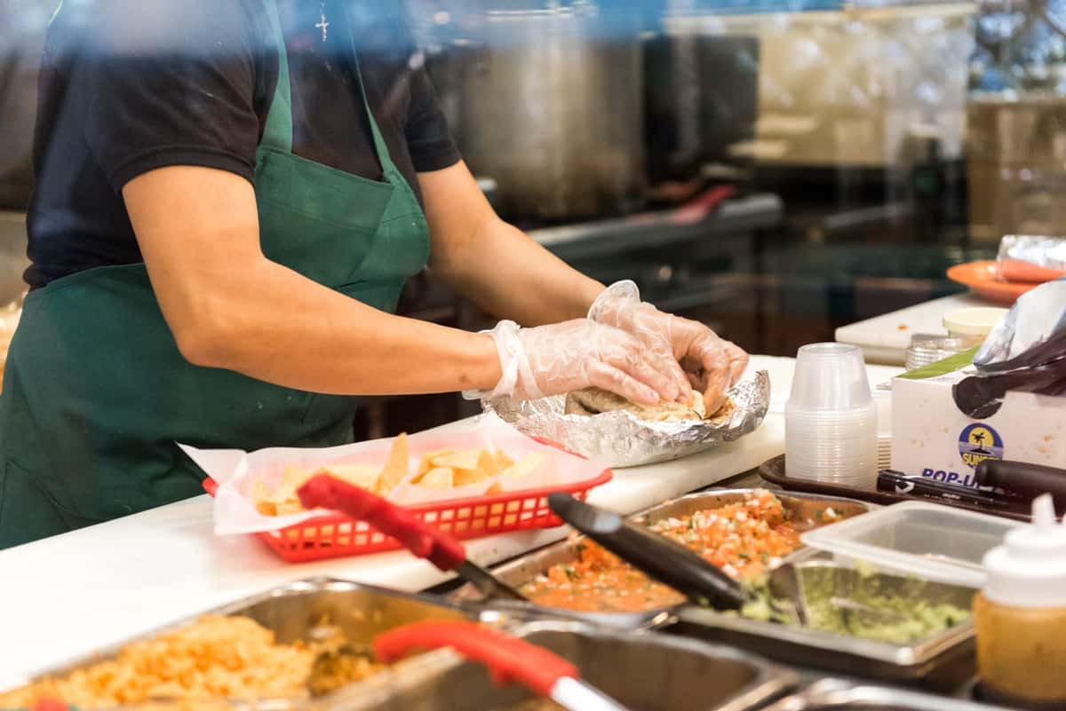 preparing food