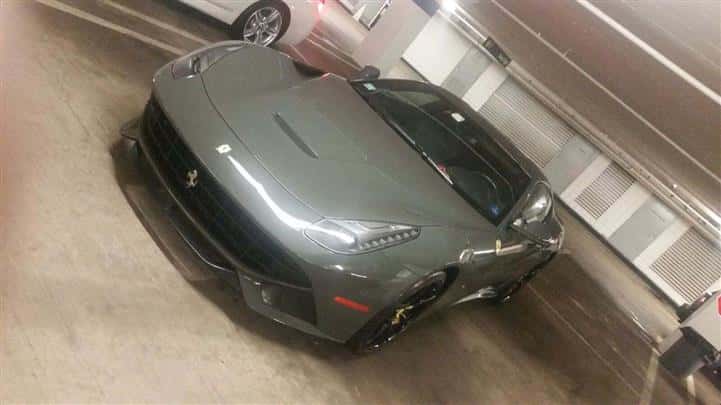 grey car
