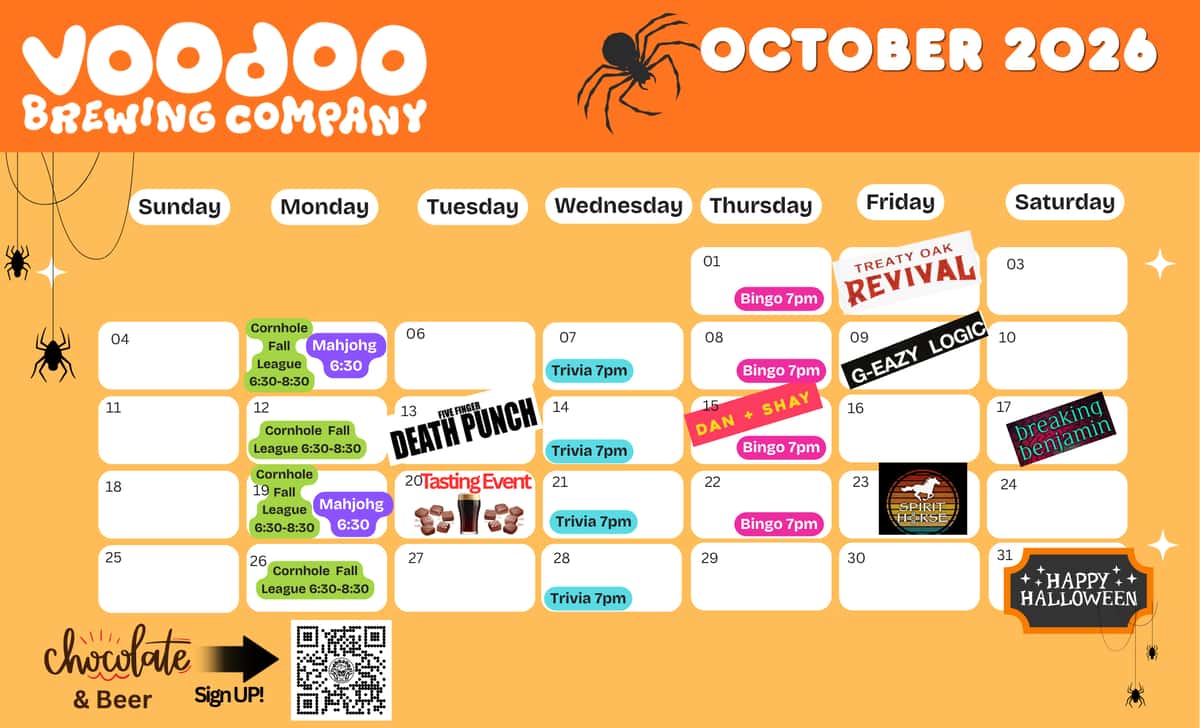 October 2026 Calendar