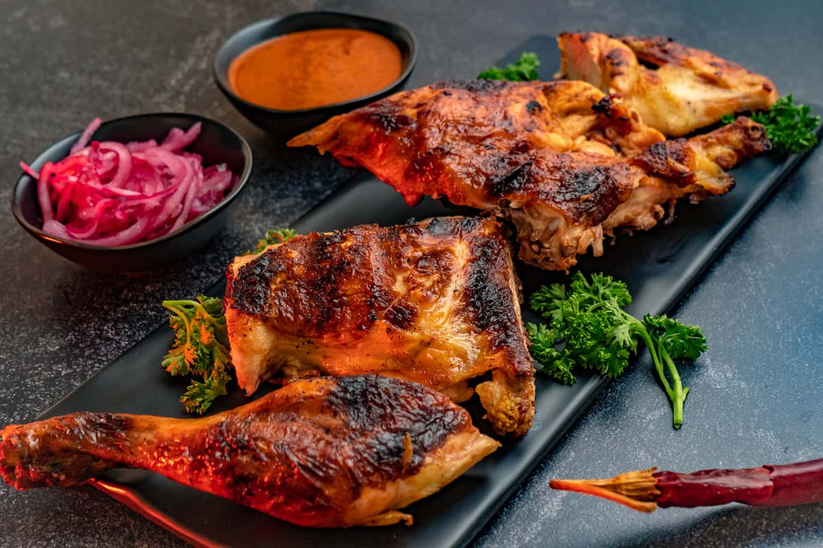 Indian tandoori chicken