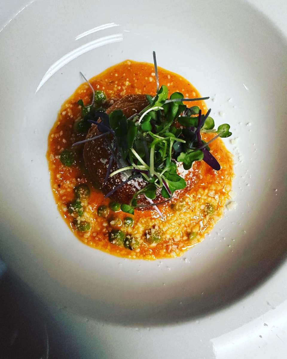 Plate of food