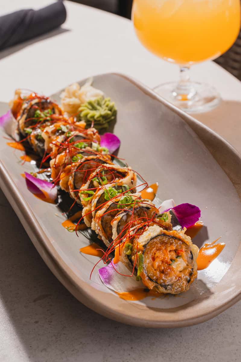 Lobster Tempura Sushi Roll