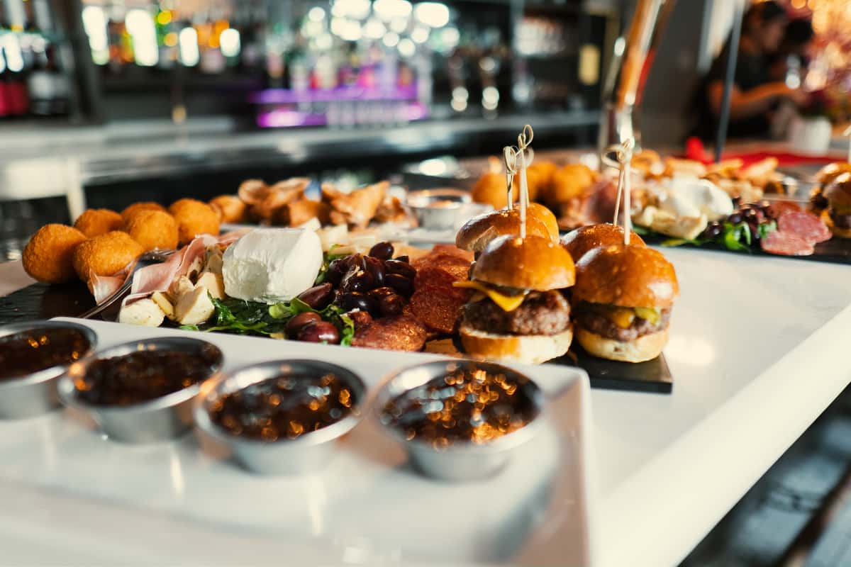 catering spread