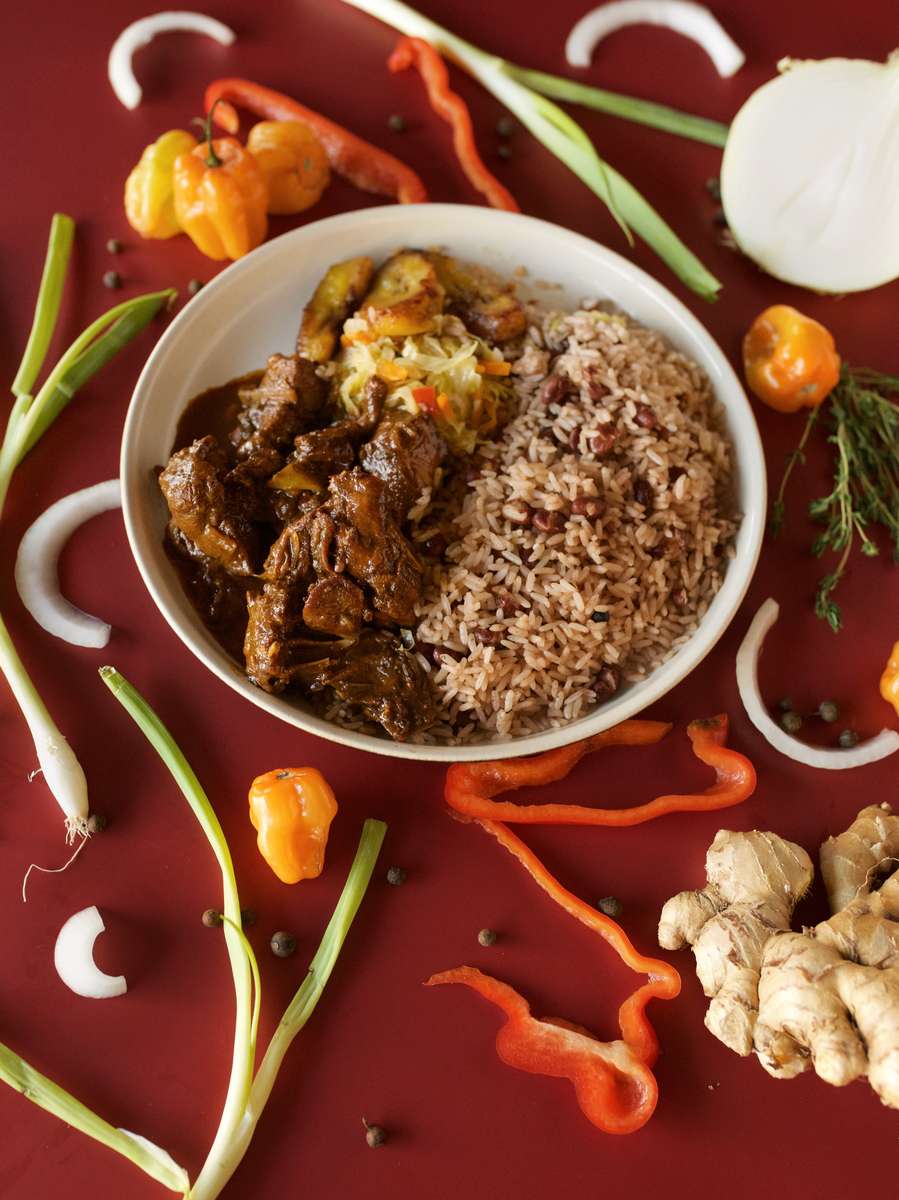 brown chicken stew