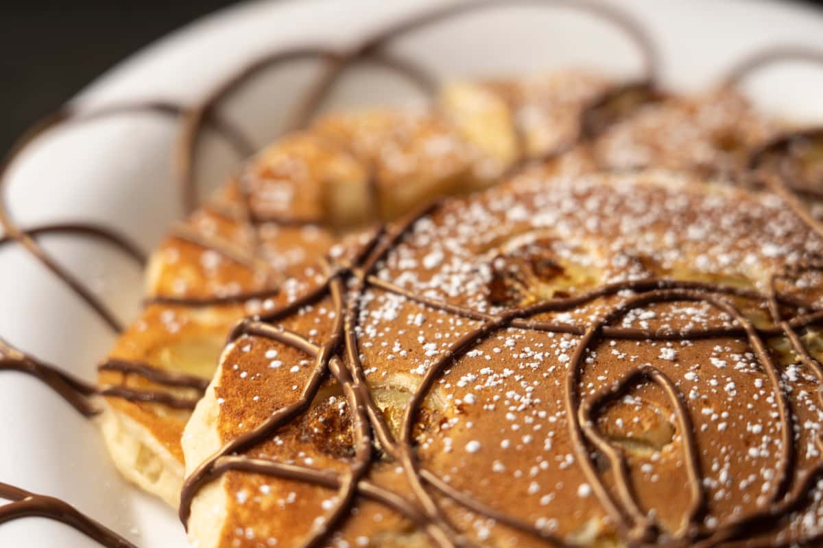 Nutella Banana Pancakes