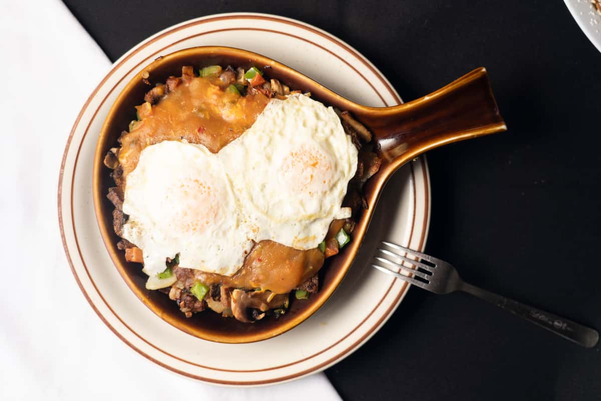 Mountain man skillet