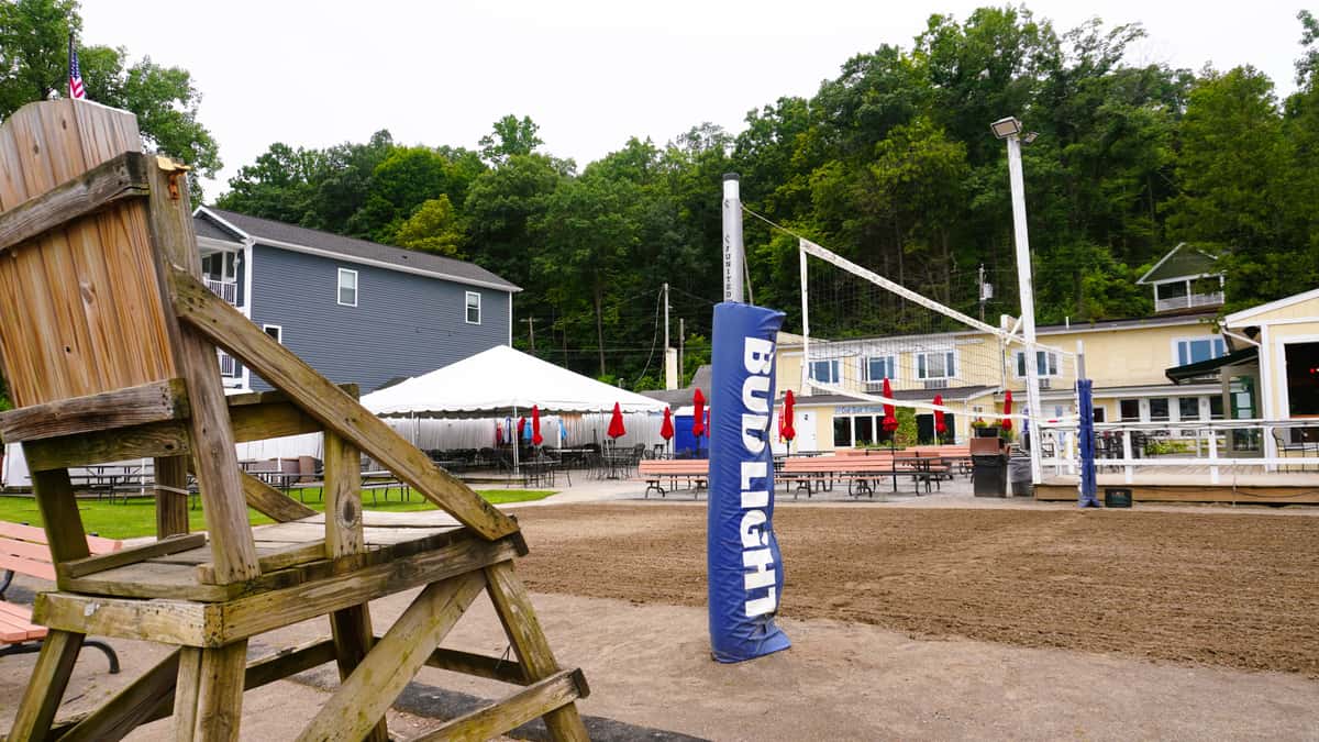 volleyball court