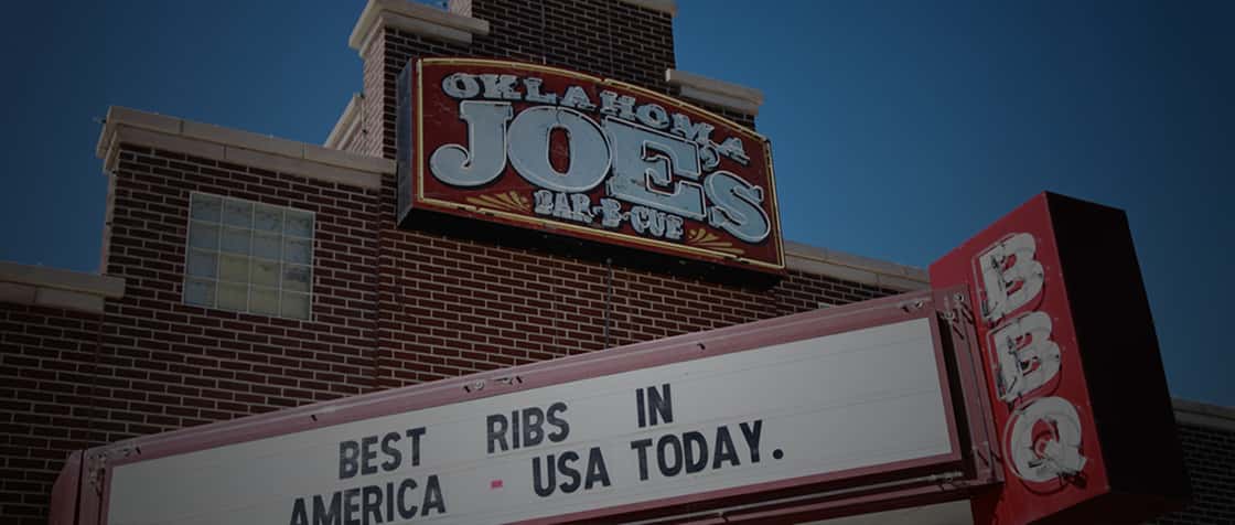 Exterior of Oklahoma Joe's