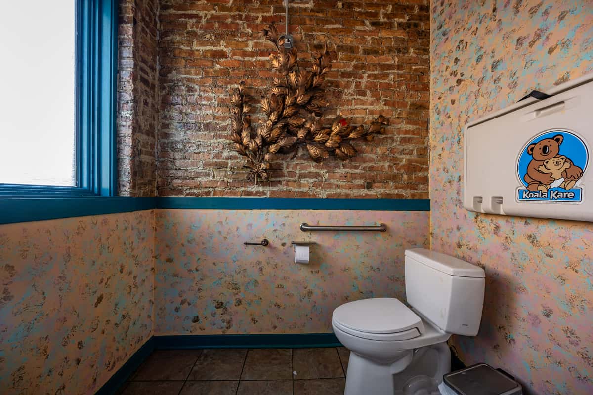 One of Four Unisex Restrooms