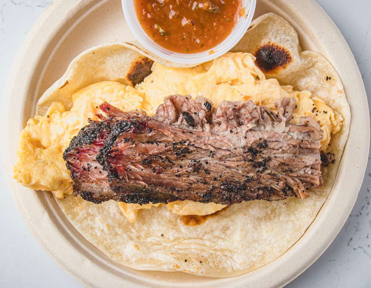 Taco Meat Breakfast Taco Bake Taco Tortilla Breakfast Casserole - Main Image