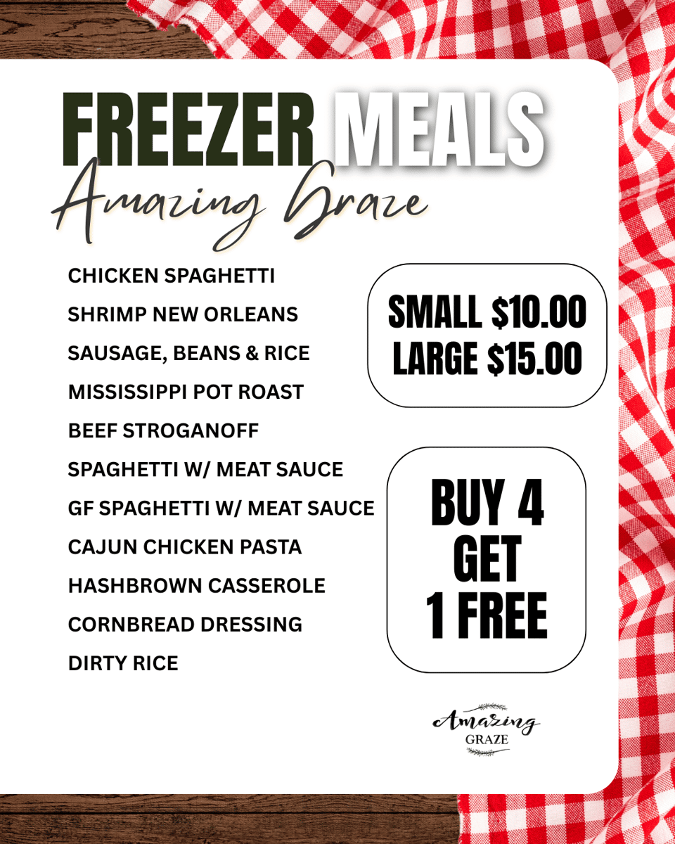 Freezer Meals