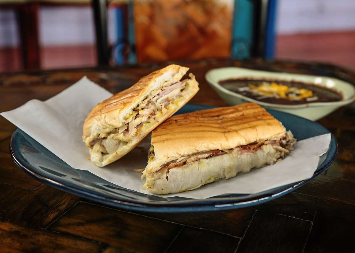 Grinder Pork Chop Cuban Sandwich Vegan Cubano 1/2 Cuban Sandwich