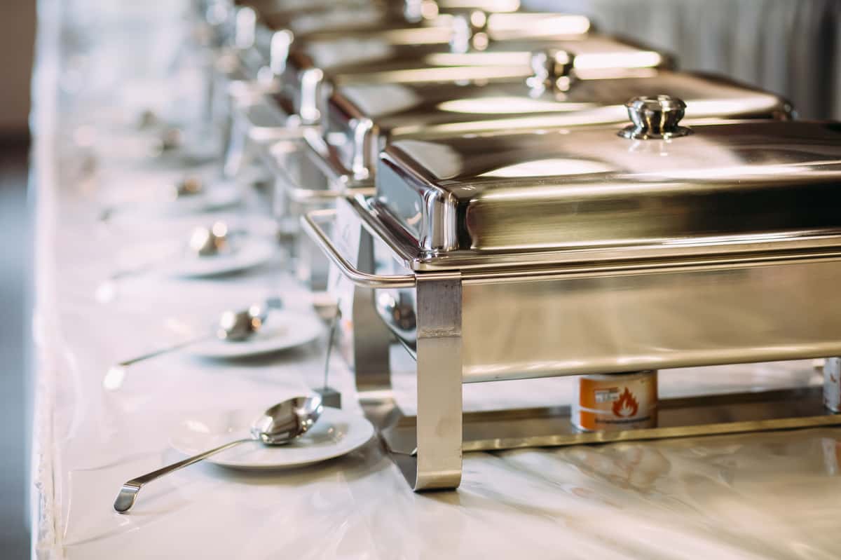 Catering pans