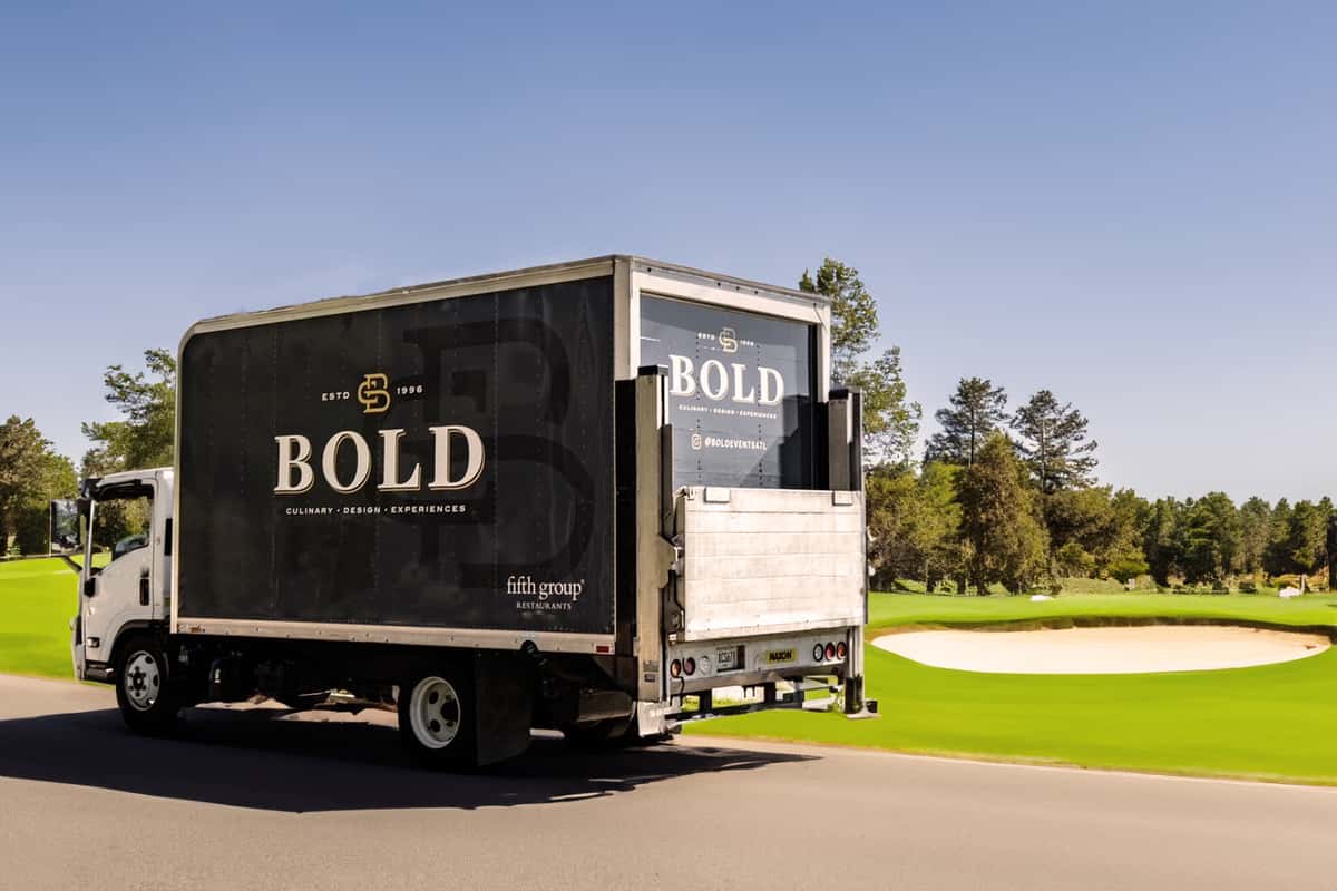 Bold Delivery Truck