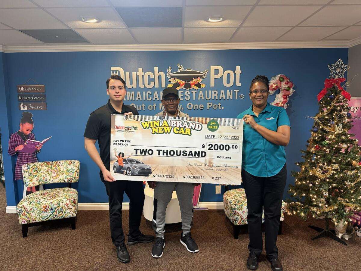 2nd place raffle winners