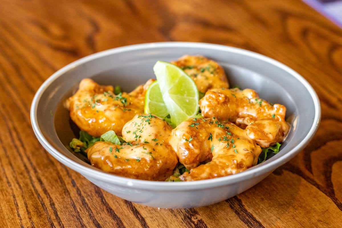 Fried Buffalo Shrimp - Little Sunny Kitchen