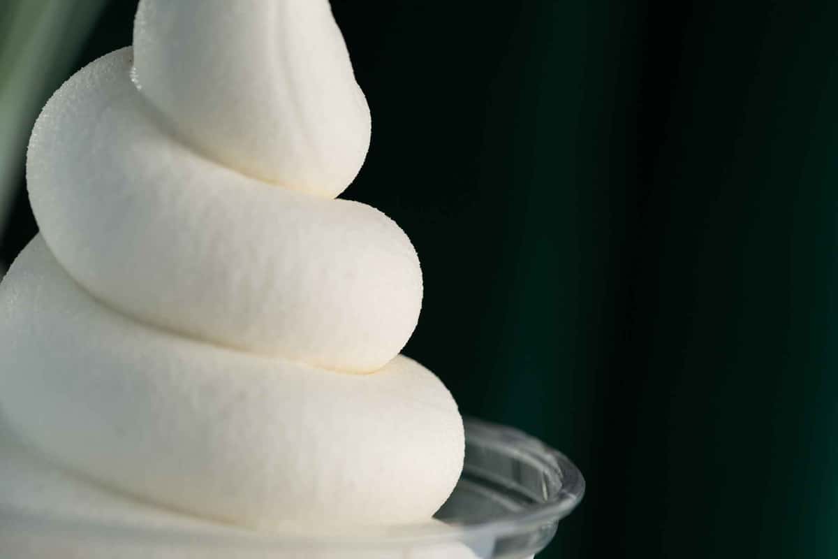 vanilla soft serve