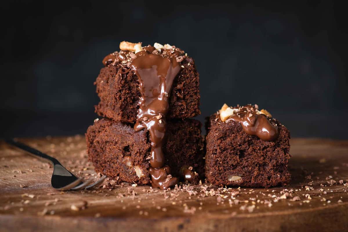 three brownies