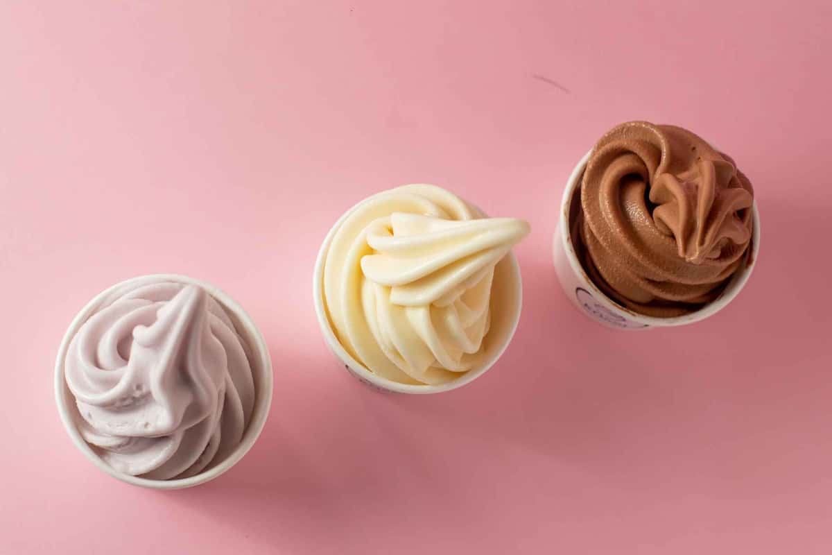 three sundae soft serve
