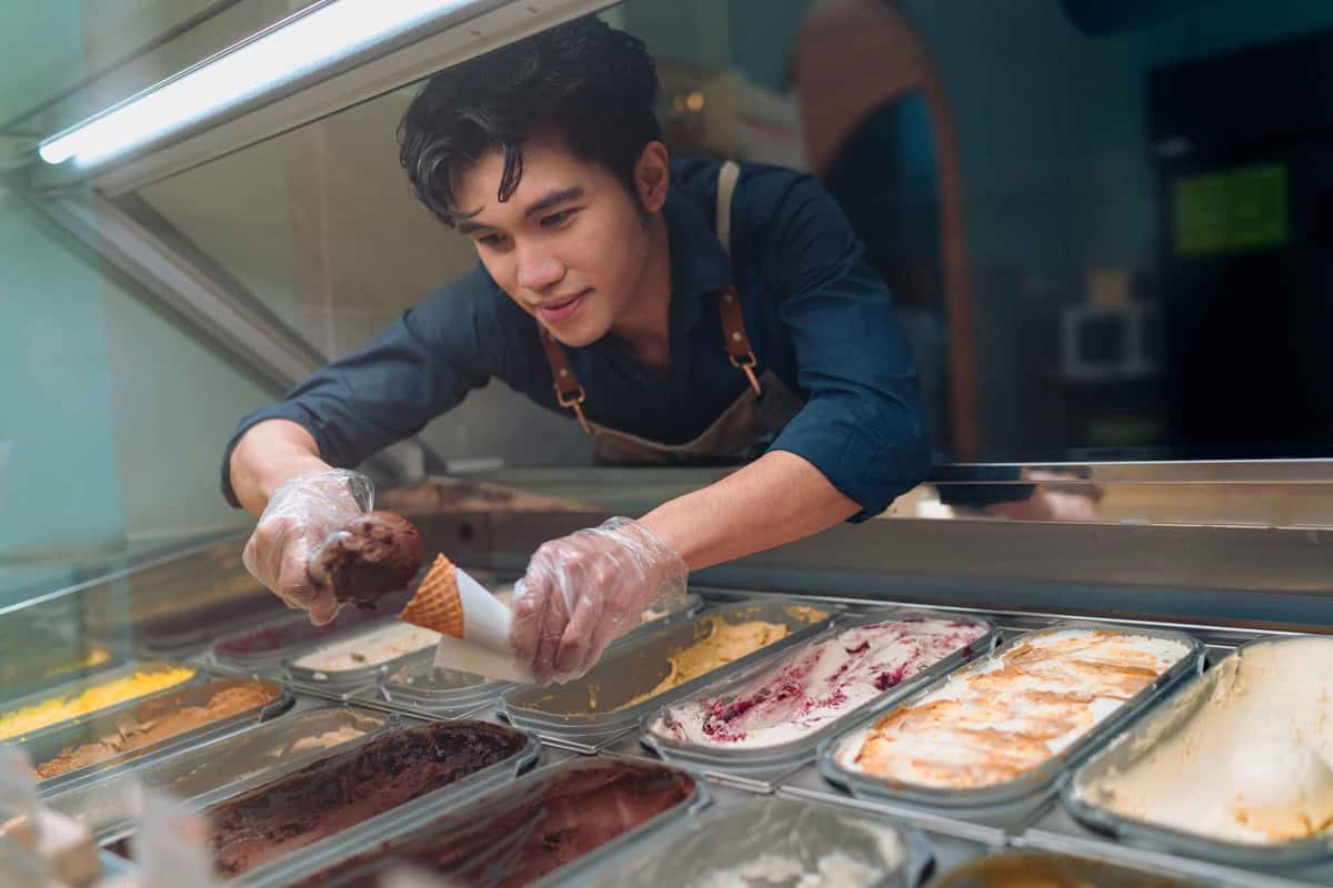 ice cream dessert catering