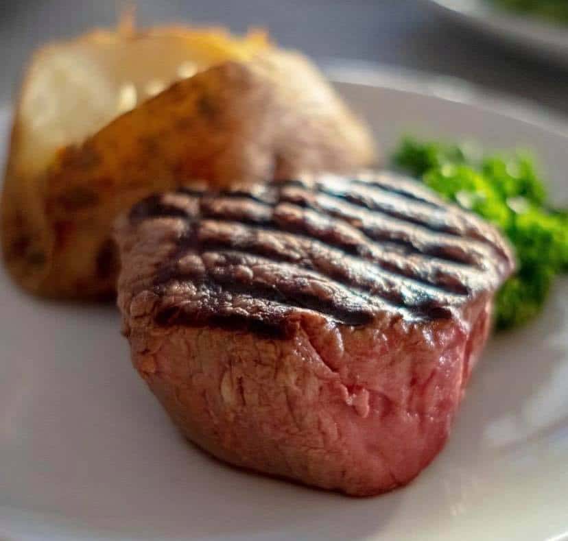 Steak and a Roasted Potato