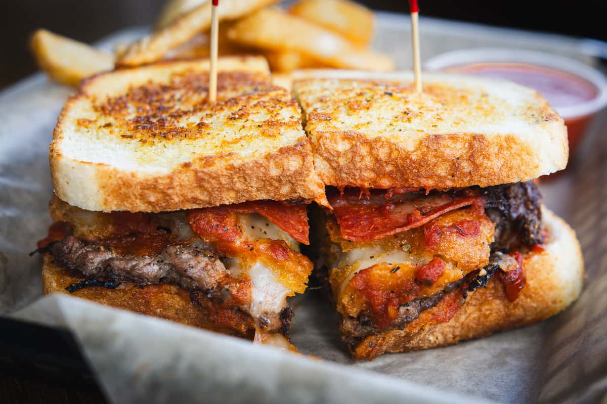meatball smash stack