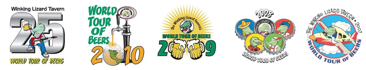 World tour logos 2007 to 2009