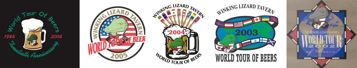 World tour logos 2002 to 2006
