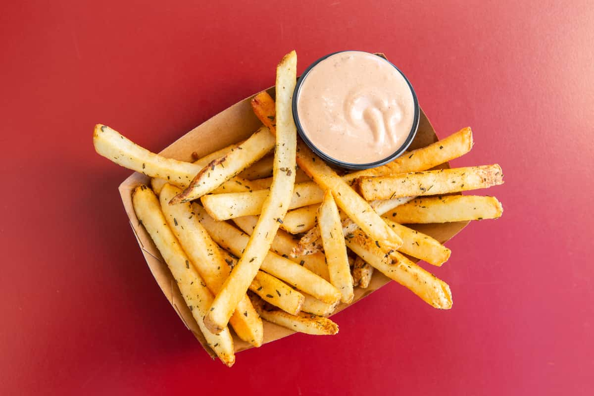 Garlic and Rosemary French Fries