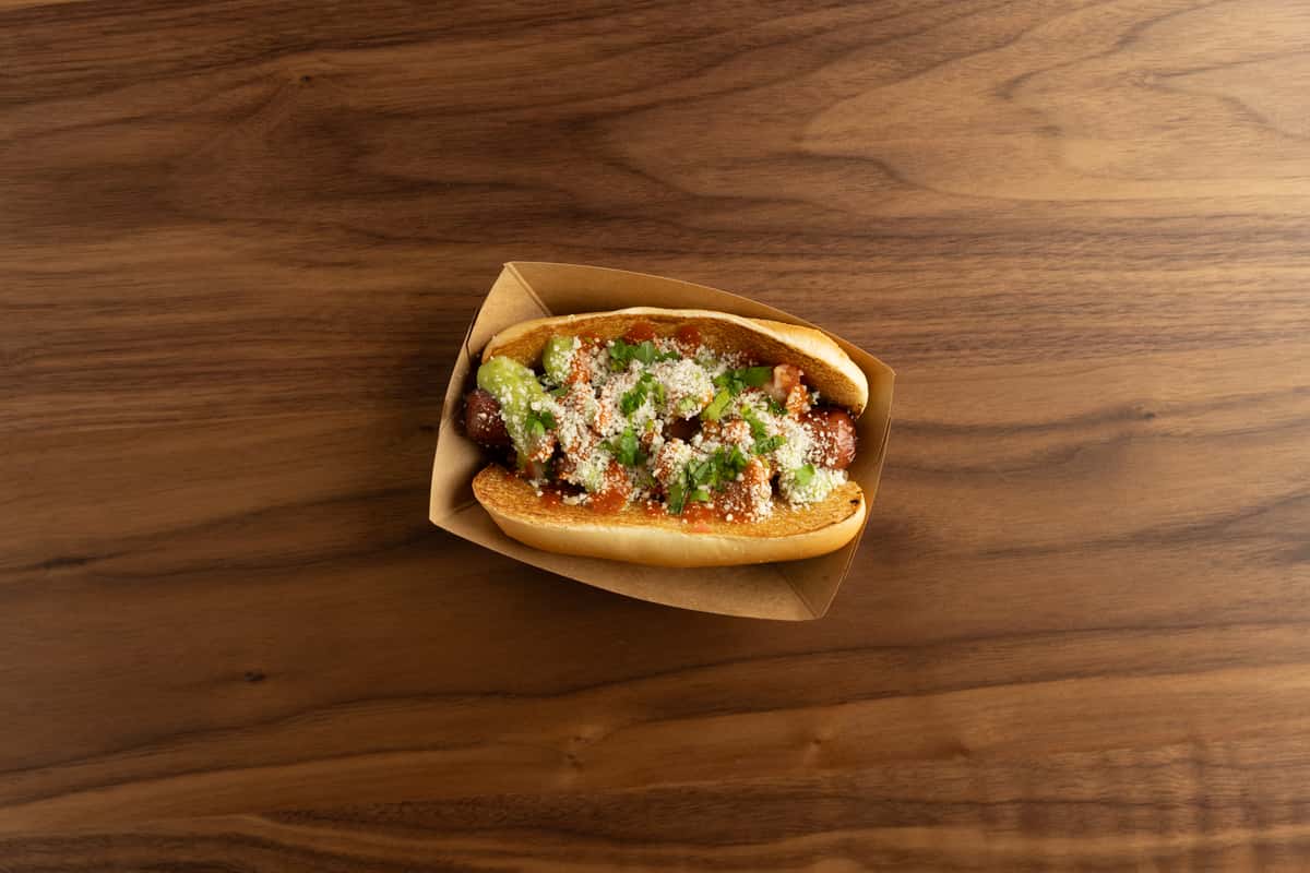 Spicy Rooster Hot Dog