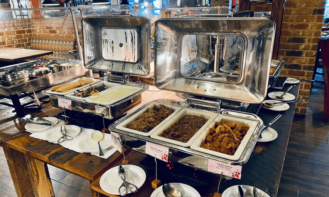 buffet trays
